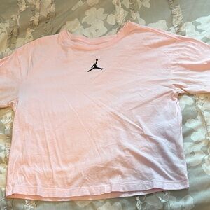 Jordan Kids Pink Short Sleeve Tee